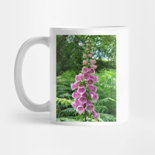 Pink Foxglove Mug